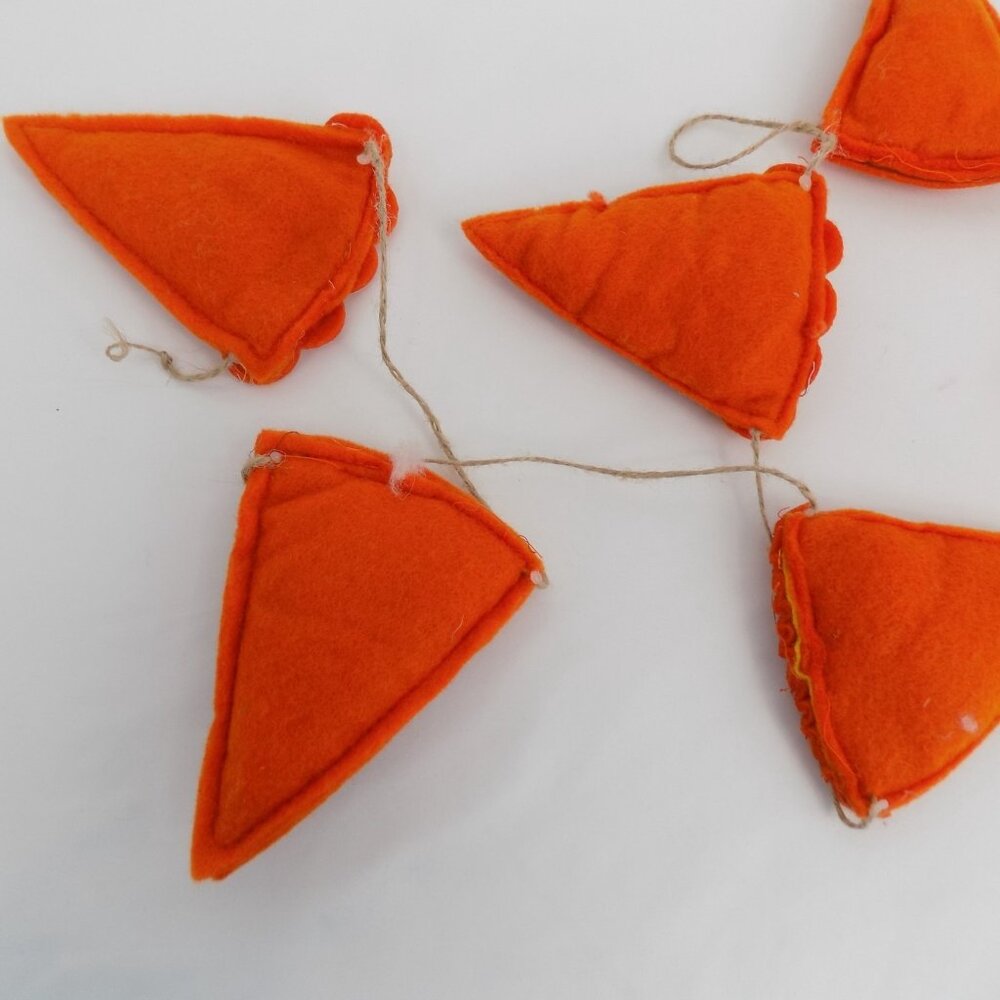 Pie Garland Dessert Slice Ashland Fall Holiday Decor Thanksgiving Pumpkin New - Picture 4 of 6